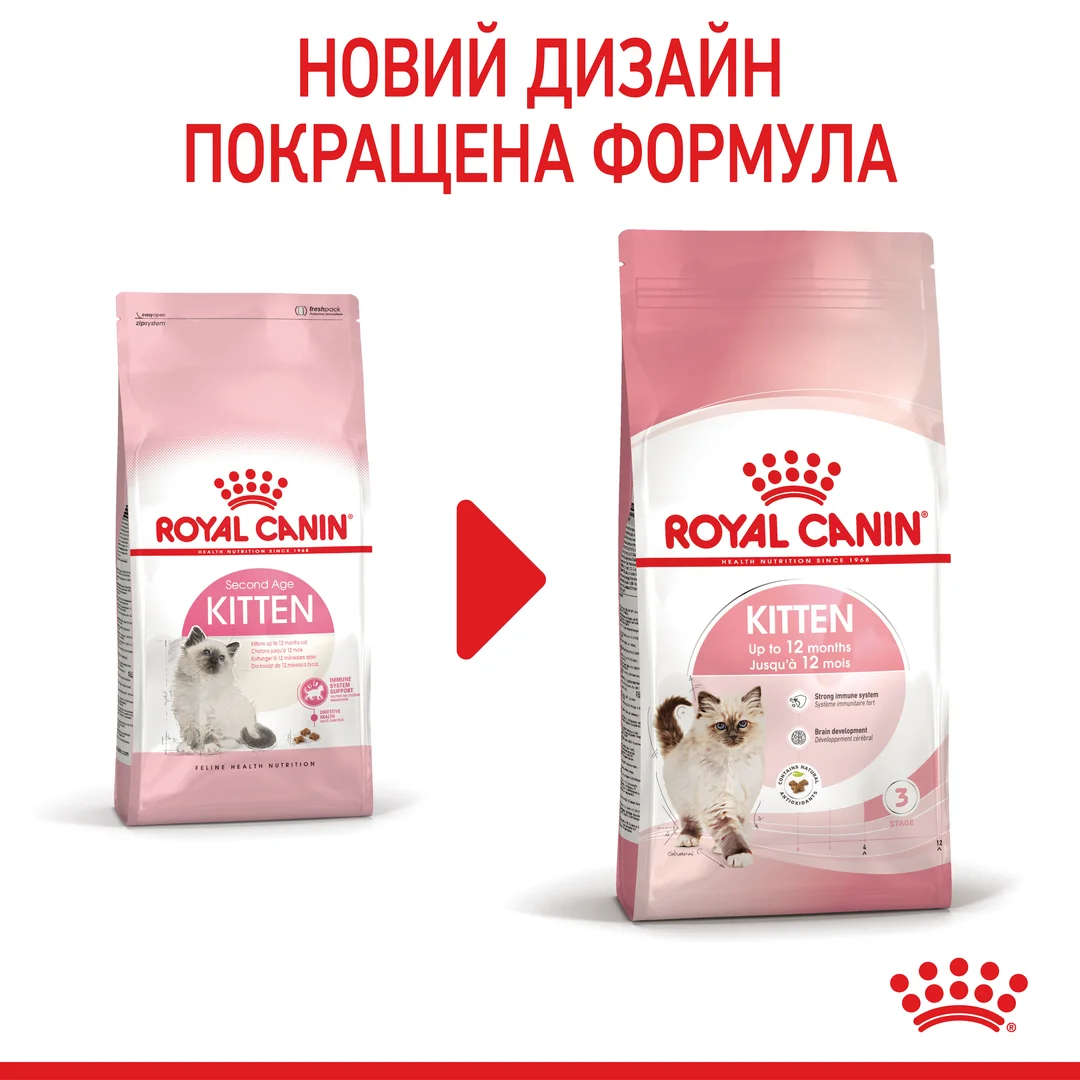 Роял Канін 2кг д/кошенят Kitten Кіттен від 2-12міс