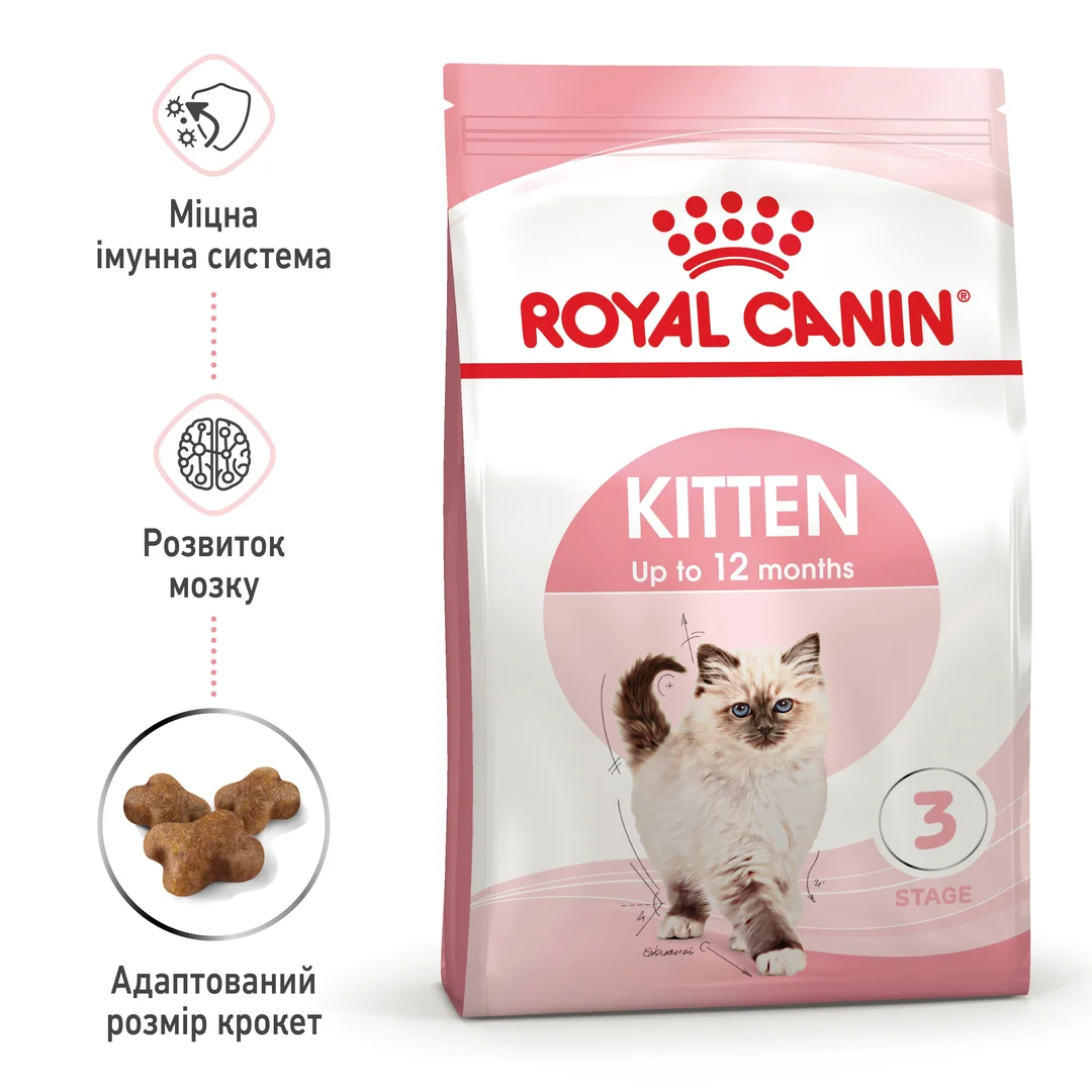 Роял Канін 2кг д/кошенят Kitten Кіттен від 2-12міс