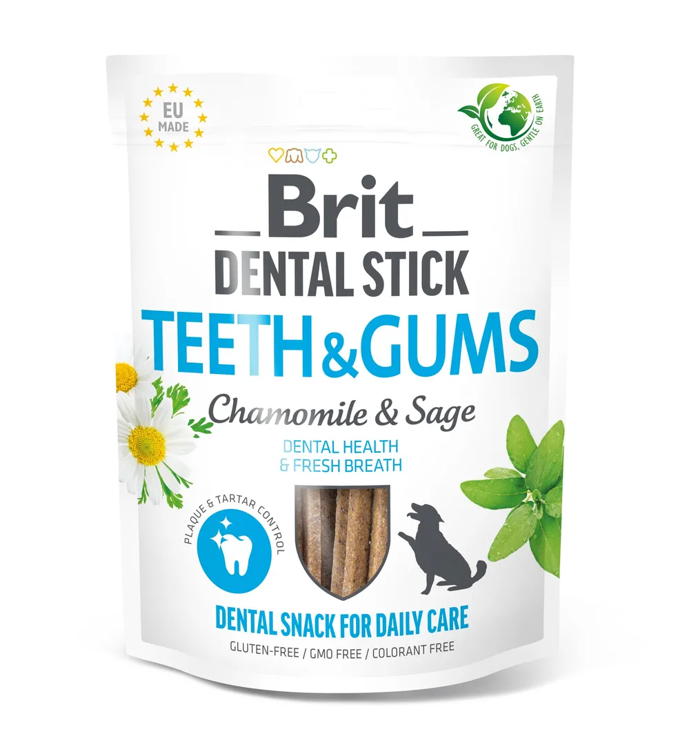Brit Care Бріт ласощі д/собак Дентал зуби ясна 251г