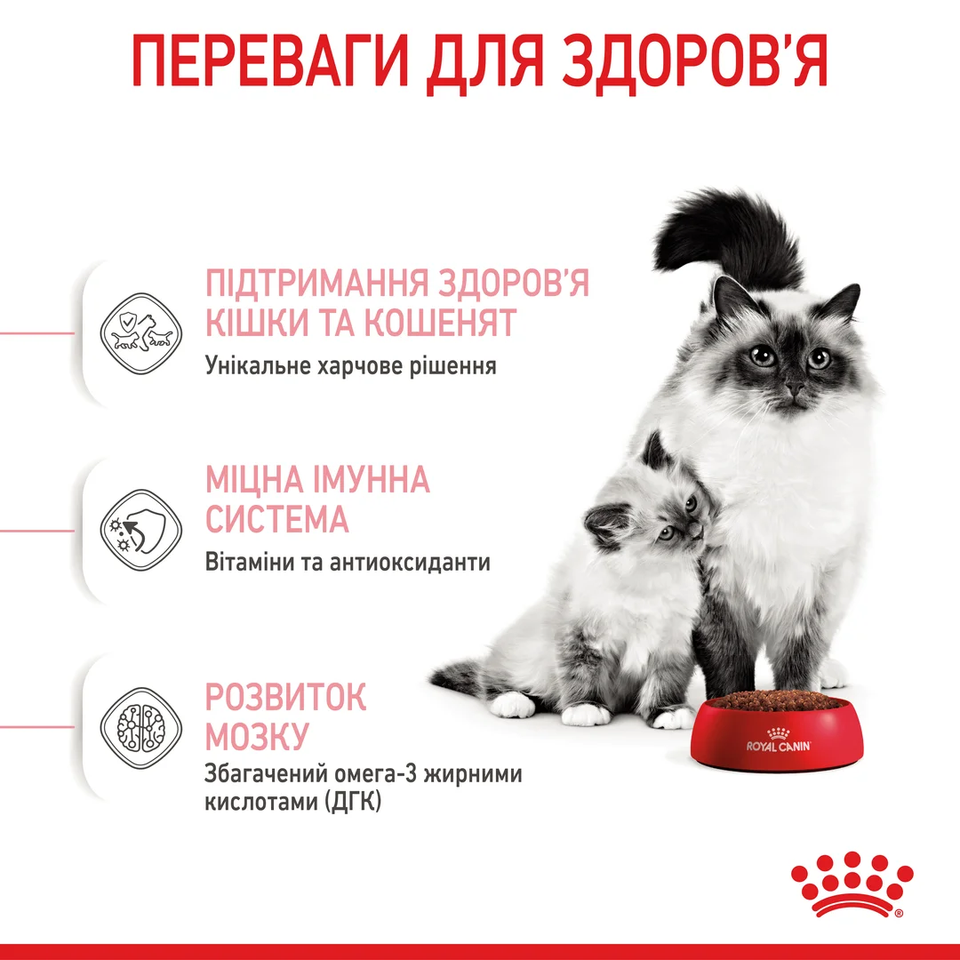 Роял Канін 2кг д/кота та кошенят Бебі Кет до 4 міс