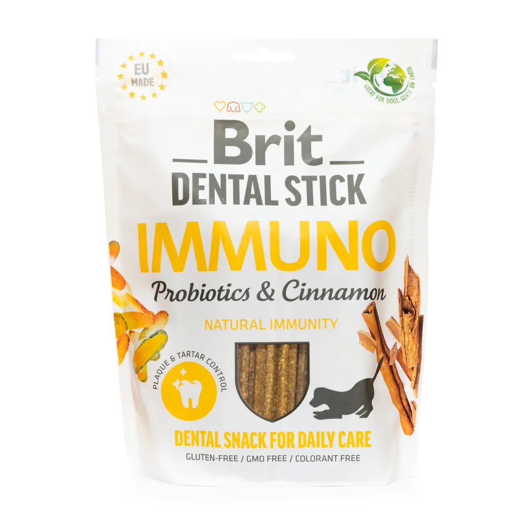 Brit Care Бріт ласощі д/собак Дентал Імуно 251г