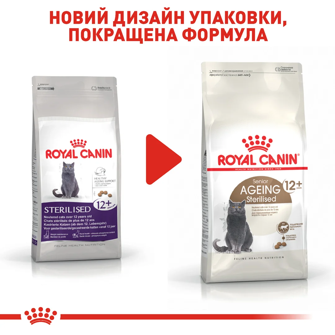 Роял Канін 2кг д/кота Sterilised +12 Стерильні +12