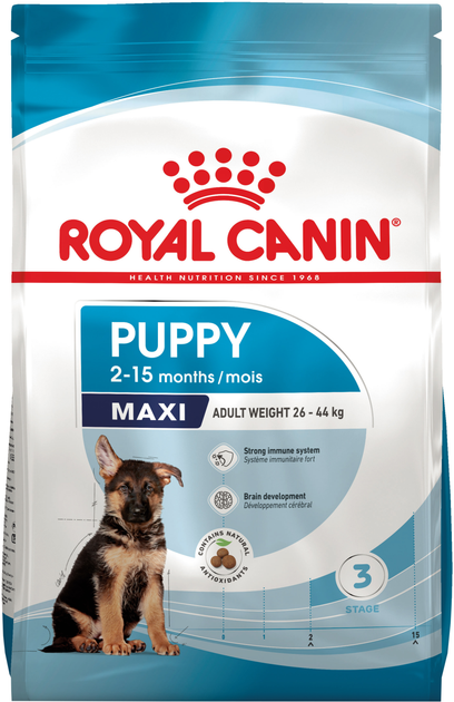 Сухий корм Royal Canin MAXI PUPPY для цуценят Великих порід 4 кг