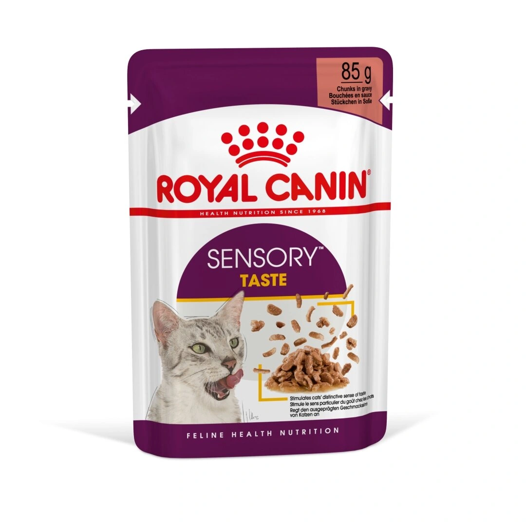 Роял Канін пауч 85г д/кота SENSORY TASTE GRAVY 12шт/уп 1шт