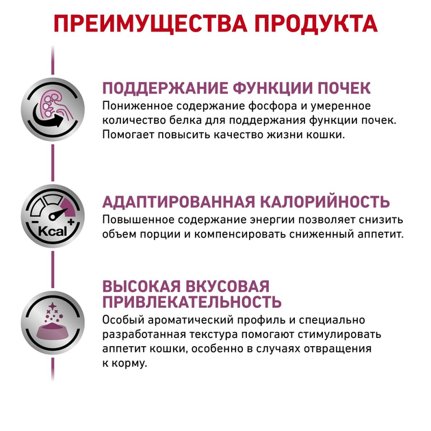 Роял Канін пауч 85г д/кота Ренал Риба 12шт/уп 1шт