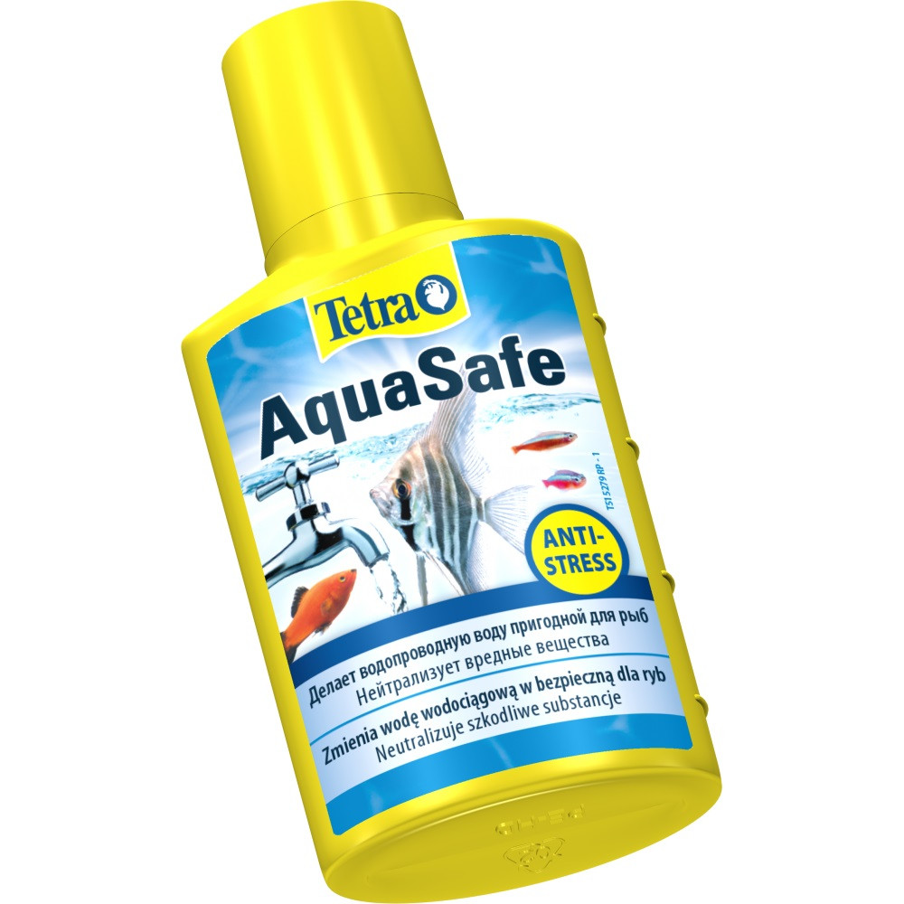 Tetra Aqua Safe 50мл засіб для підготовки води в акваріумі на 100л