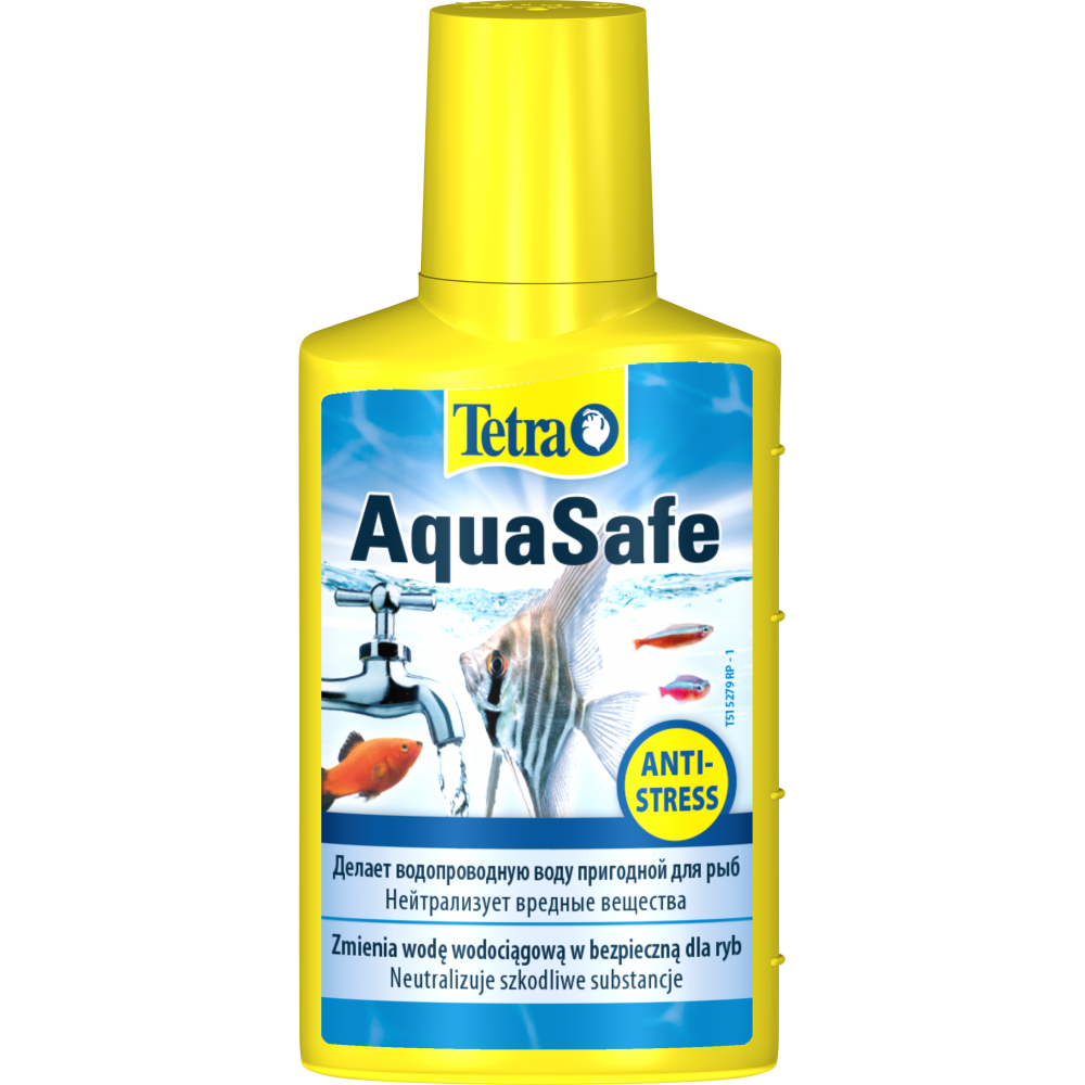 Tetra Aqua Safe 50мл засіб для підготовки води в акваріумі на 100л