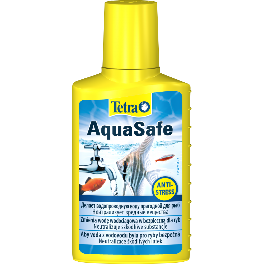 Tetra Aqua Safe 100мл засіб для підготовки води в акваріумі на 200л