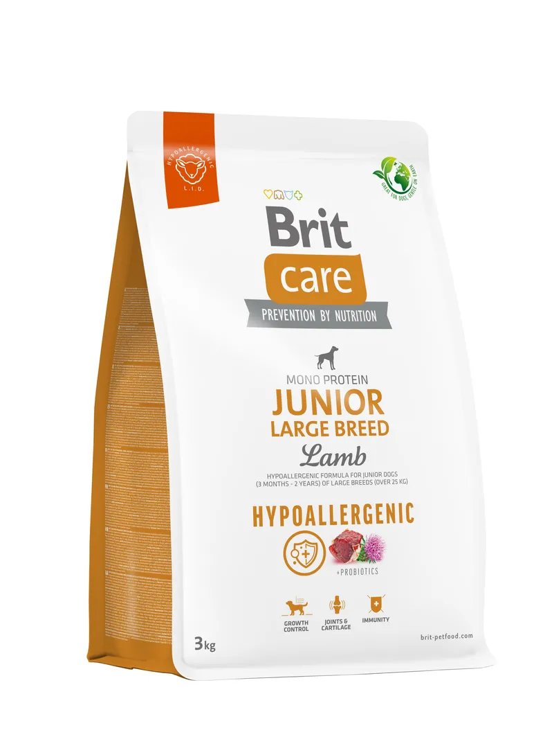Brit Care Бріт 3кг д/собак Гіпоалерген  Ягня