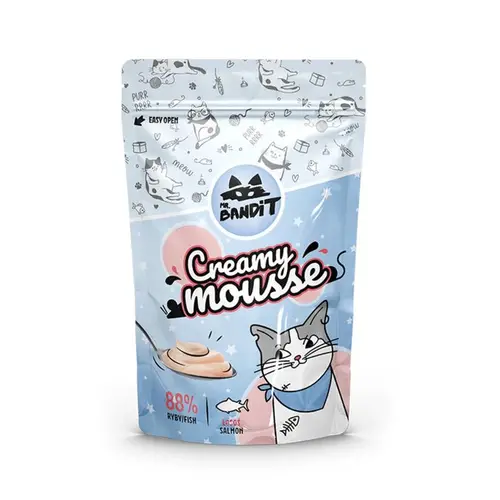 Bandit Бандіт ласощі д/кота вершковий мус Тунець 10г  6шт/уп  1шт