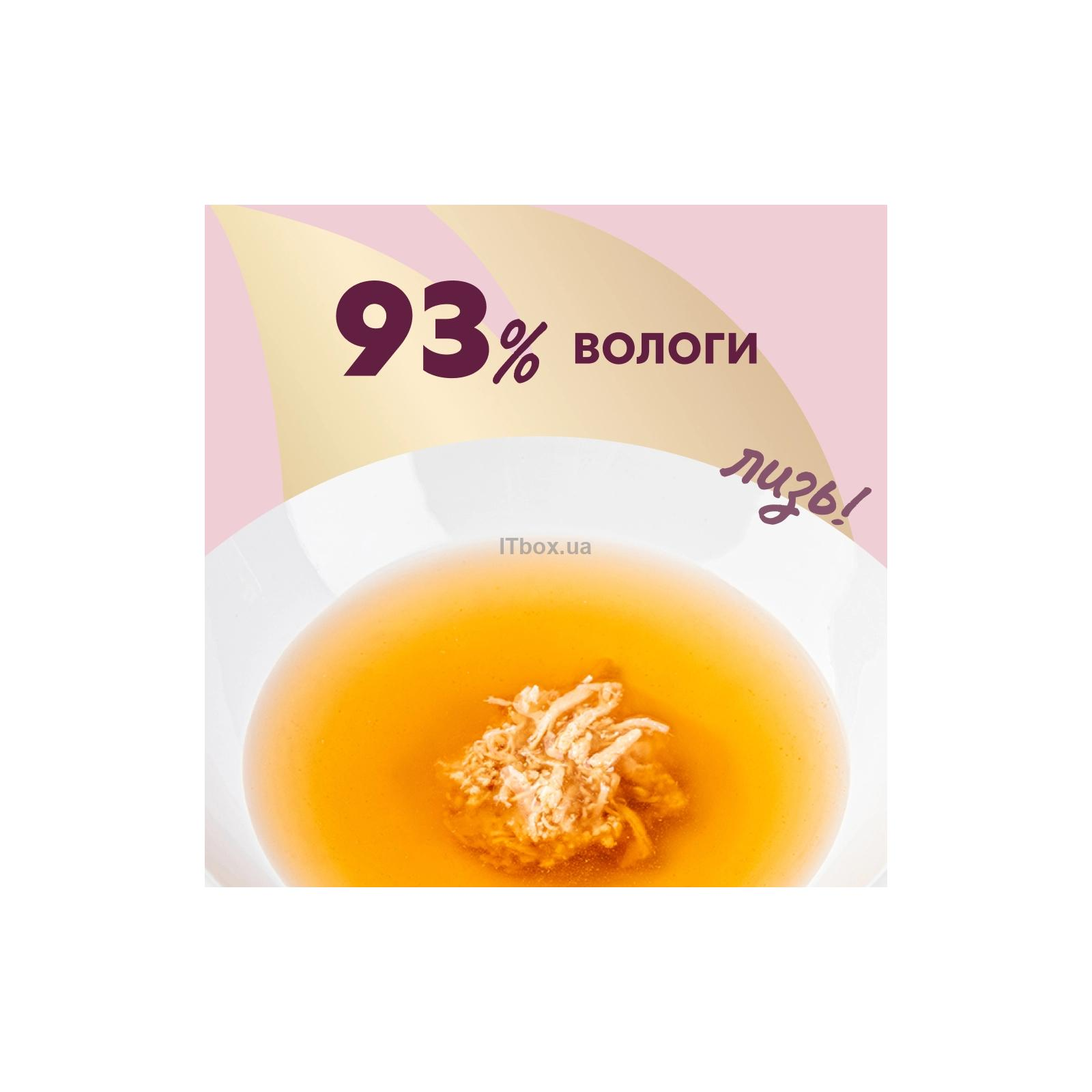 Delickcious Делюшен конс.140г д/кота Суп-напій Курка