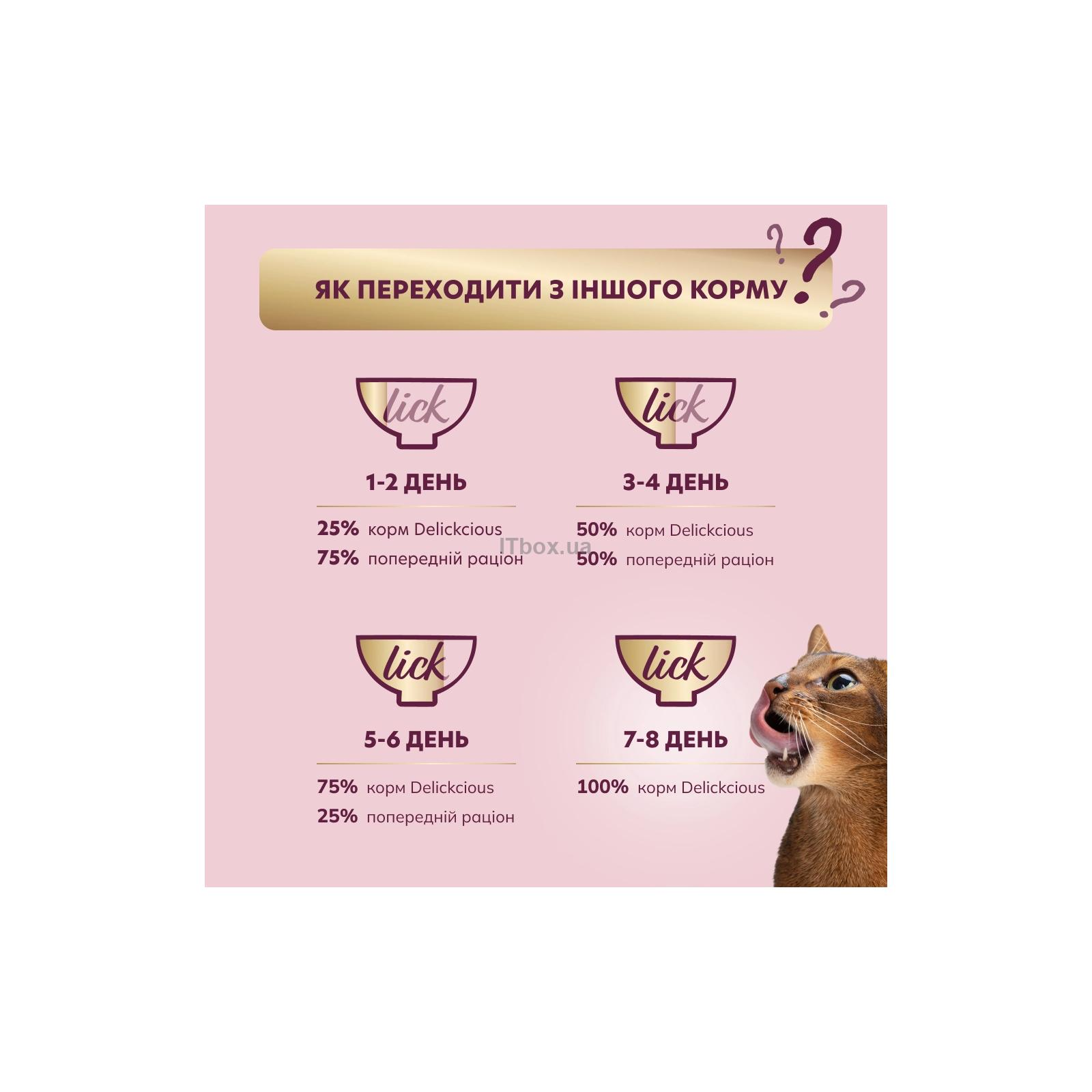 Delickcious Делюшен пауч 85г д/кота Качка та гарбуз в крем супі 12шт/уп 1шт