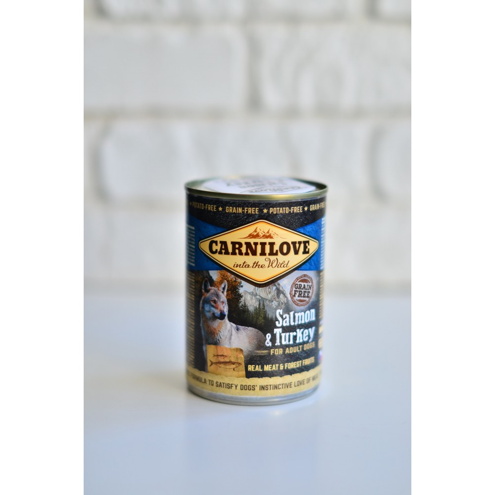 Carnilove Карнілав конс.400г д/собак Лосось індичка