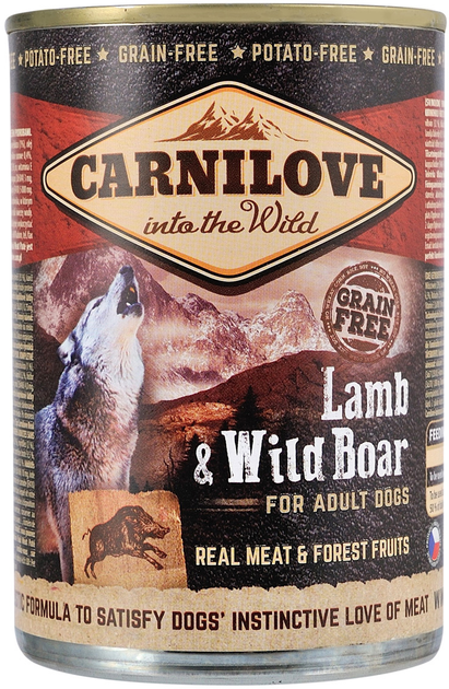 Carnilove Карнілав конс.400г д/собак Ягня та кабан