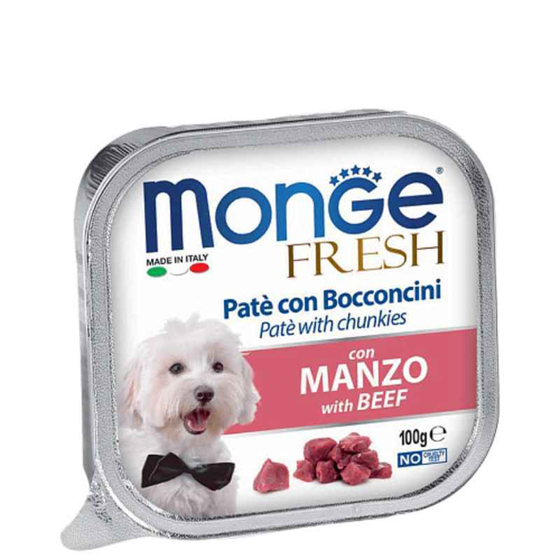 Monge Dog FRESH конс.100г д/собак Яловичина