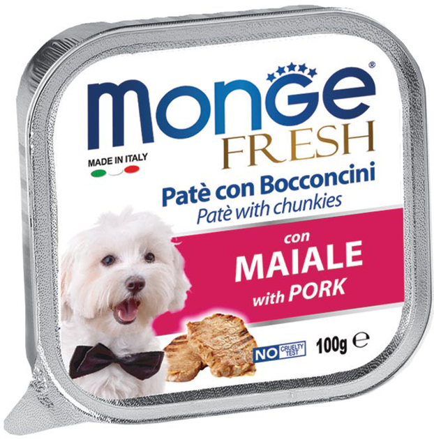 Monge Dog FRESH конс.100г д/собак Свинина