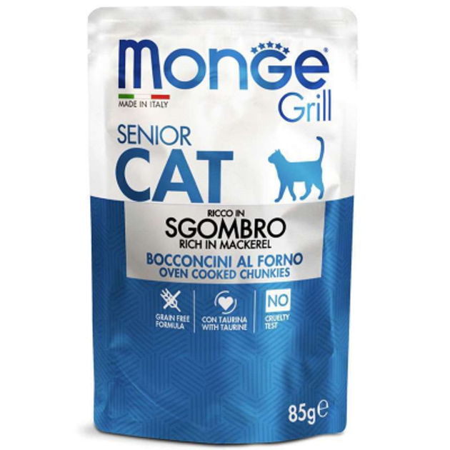 Monge Cat Grill пауч.85г д/кота Макрель