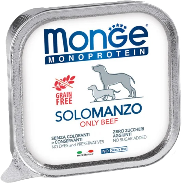 Monge  SOLO соб/конс 150г монопротеїн яловичина