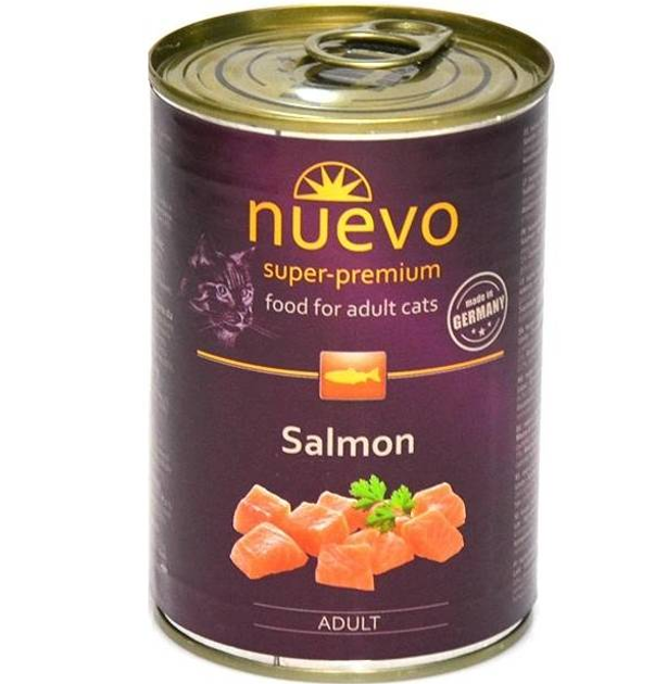 NUEVO конс.200г д/кота Лосось едалт
