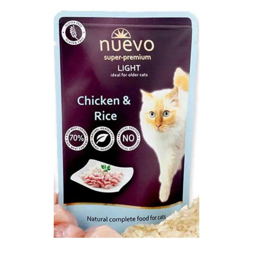 NUEVO кот/конс 85г єдалд, курка і рис